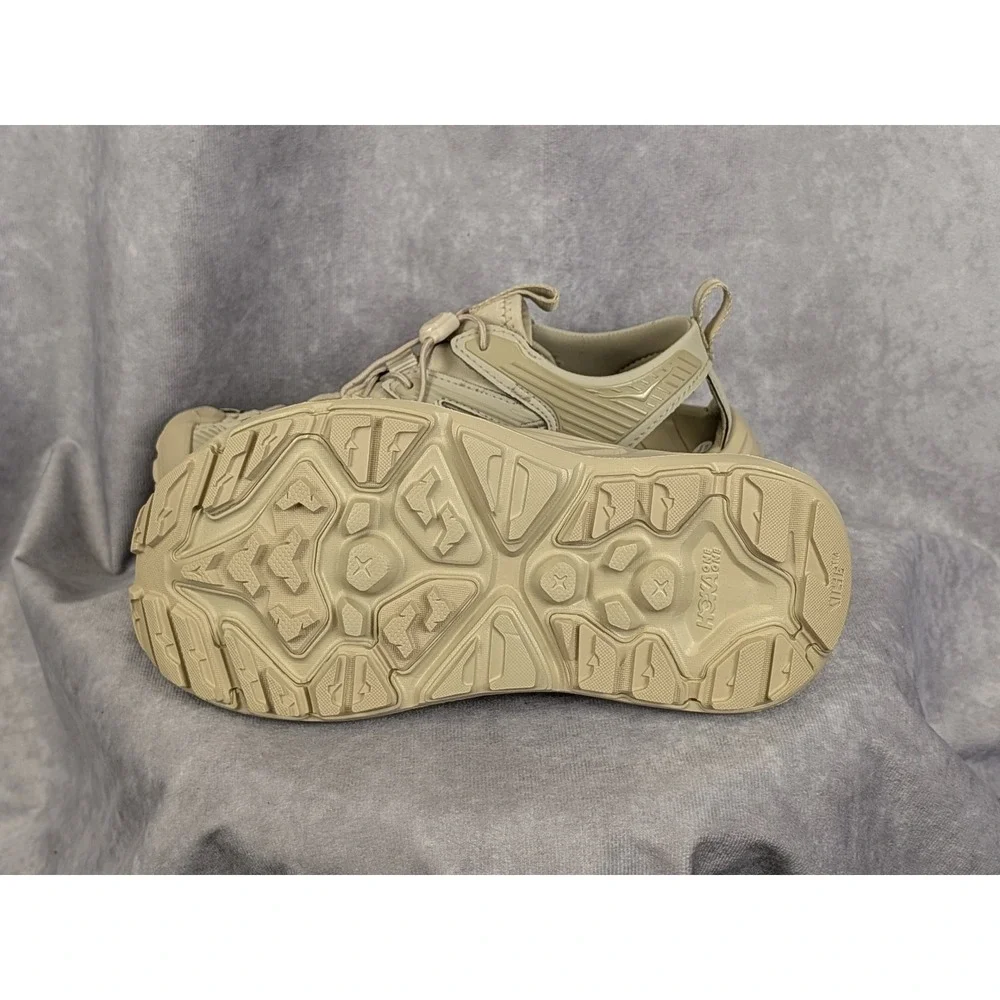 Hoka One One Hopara Oxford Tan Dune Hiking Sandals 1123112 Women 6 Men 5 NWOB